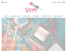 Tablet Screenshot of candywithatwist.com